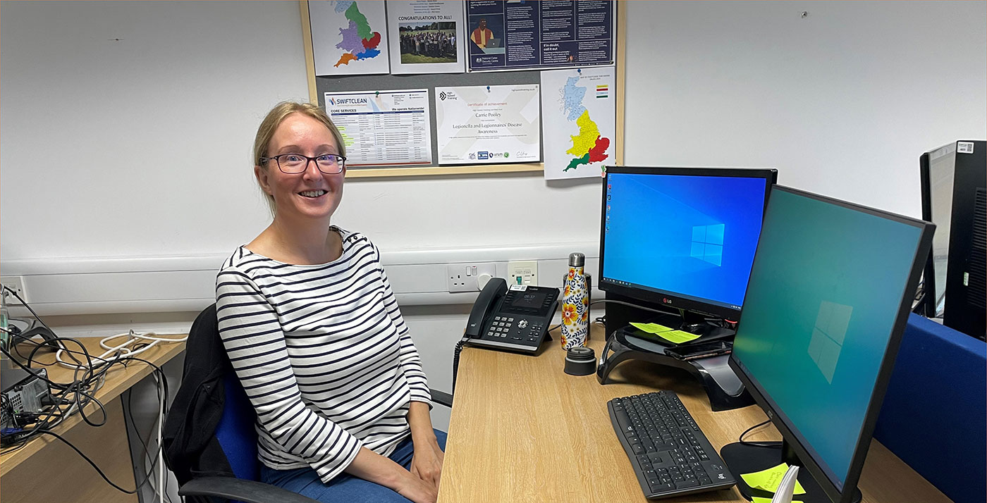 Meet the Team – Service Delivery Key Account Coordinator – Legionella Services